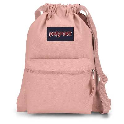 Спортна чанта Jansport Drawsack gymsack - Pink (Misty Rose)