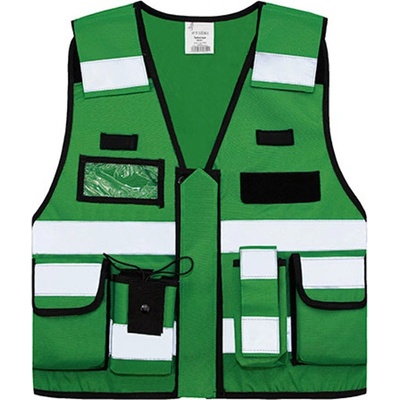 Korntex Bonn reflexní vesta pro speciální jednotky KX040 Green