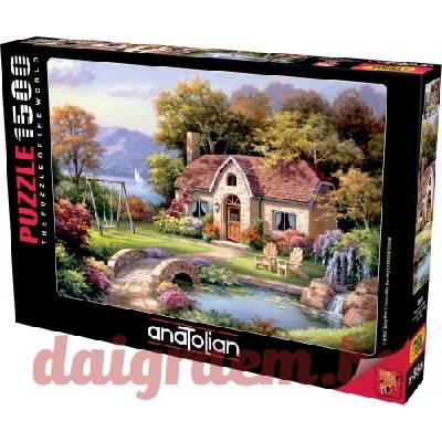 Anatolian Пъзел anatolian 4559 - 1500 части - Вилата с каменния мост (p4559)