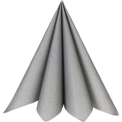 Airlaid Servítky 3V strieborné 40cm 25ks