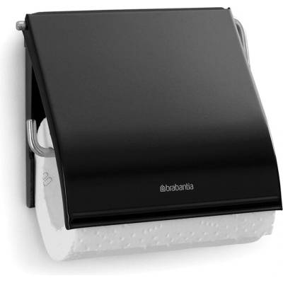ASTONISH Държач за тоалетна хартия Brabantia ReNew Matt Black (90300277)