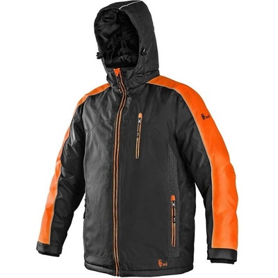 CXS Cxs sirius brighton / Мъжко зимно яке - черно/оранжево 4xl (121007880398)