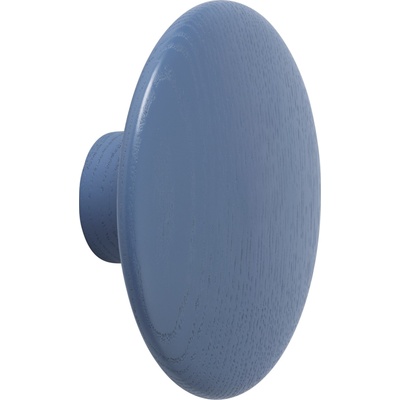 Muuto Кука за стена Dots Wood 9 см бледосиня (03263)