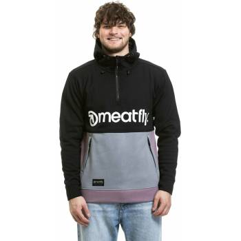 Meatfly мъжка технична суитшърт Tason Orchid / Gray Meatfly | Cheren | МЪЖЕ | M