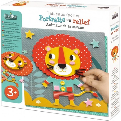 Créa Lign Pěnové obrázky Zvířata ze savany