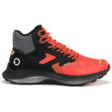 Atom Terra Explore pánska členková obuv červená čierna sivá