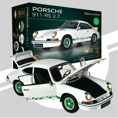 Porsche 911 Carrera RS 2 7 bíláSTAVEBNICEIXO 1:8
