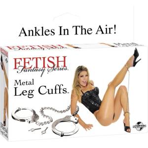 Pipedream Fetish Fantasy Metal Leg Cuffs
