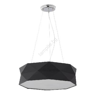 Висящ полилей KANTOOR 1xE27/15W/230V черен (TK3312)