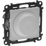 LEGRAND Димер ротативен R5-300W L5-300VA LED5-75W цвят алуминий Valena Life - 752360 (752360)