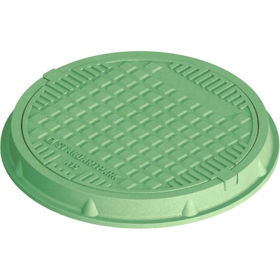 Standartpark Polymerový poklop 750 mm zelená – Zboží Dáma