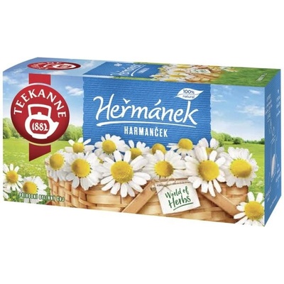 Teekanne Heřmánek Natural Herbal Tea bylinný čaj 20 sáčků 22 g