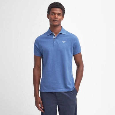 Barbour Tartan pique polo Shirt monaco blue
