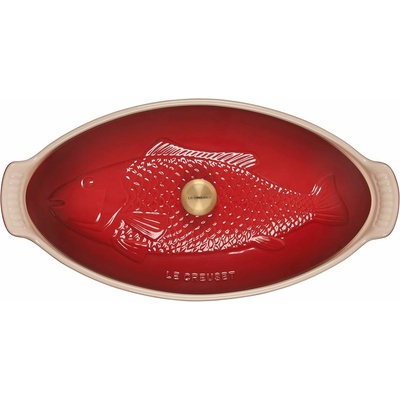 Le Creuset 81065600600350 Forma na pečenie rýb 34 cm čerešňová