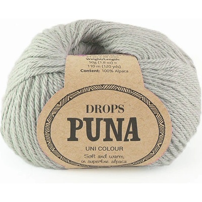 Příze DROPS Puna natural mix 07 - světlá šedá