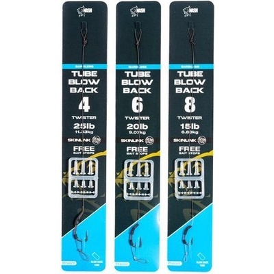 Kevin Nash Tube Blow Back Rig Twister vel.6 Bez protihrotu 9,07kg