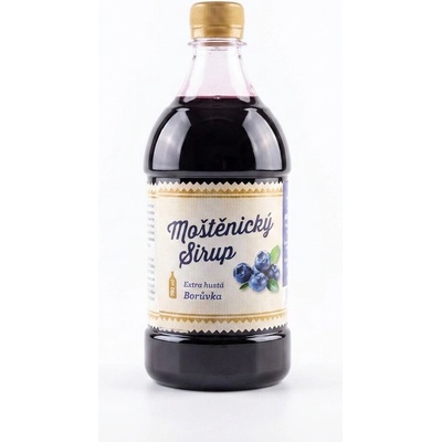 Moštěnický sirup Borůvka 0,7 l