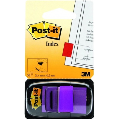 3M Post-it záložky 25,4x43,2 fialové (680-8)