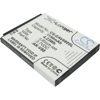 VHBW Батерия за Emporia Connect V88, AK-V88, 1150 mAh (800106147)