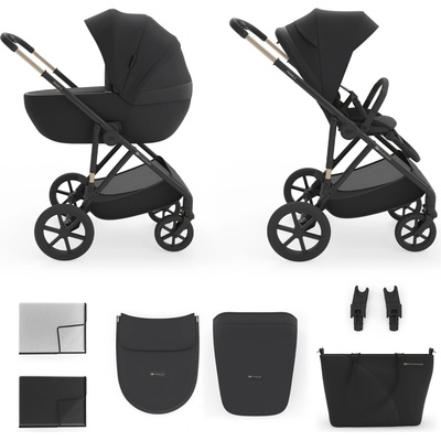 Kinderkraft PRIME 3 2in1 VENEZIAN BLACK 2025
