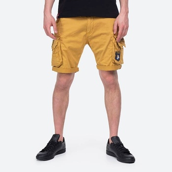 Alpha Industries Crew short Patch Wheat pánske šortky