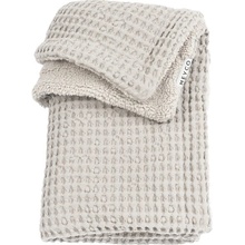 Meyco Deka do postýlky Waffle Teddy fleece Greige