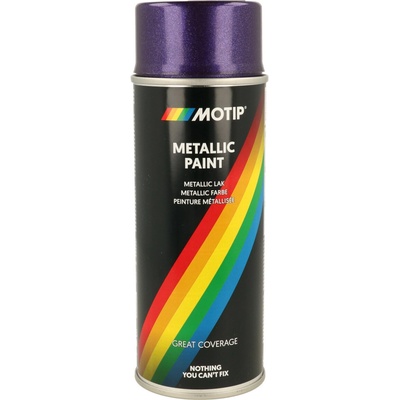 MOTIP Metalická barva 400 ml fialová