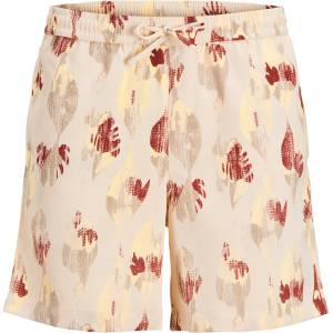 Jack and Jones Поларени къси панталони Jack and Jones Men's Fleece Jogger Shorts - Antique White