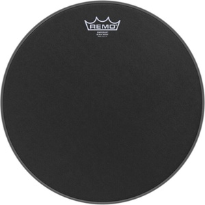Remo Emperor Black Suede 8" Kожа за барабан (811300)