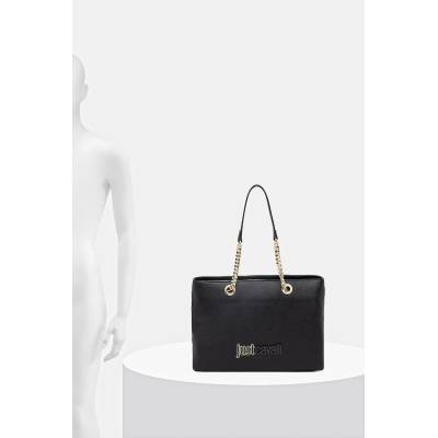 Just Cavalli шопинг чанта дамска от имитация на кожа (80RA4BB9.ZS766)