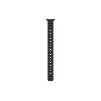 Apple Watch 49mm Band: Black Ocean Band Extension - Black Titanium Finish (mypf3zm/a)