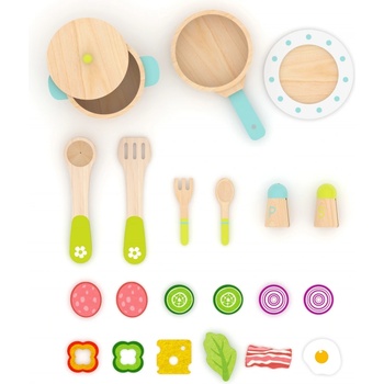 J′ adore Дървен готварски комлект J′adore - 22 части (JD840709)