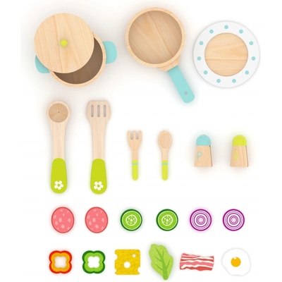 J′ adore Дървен готварски комлект J′adore - 22 части (JD840709)