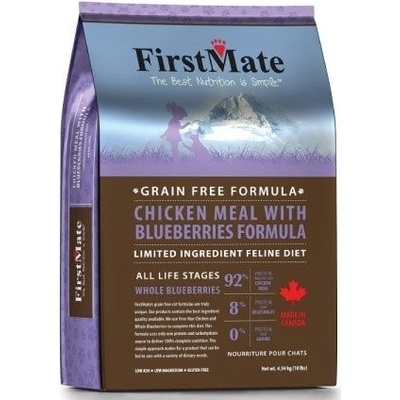 First Mate Cat Chicken Meal & Blueberries 1,8 kg