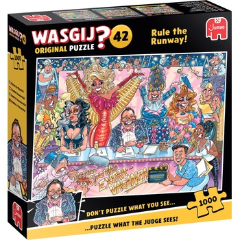 Jumbo - Puzzle Wasgij Original 42: Rule the Runway! - 1 000 piese