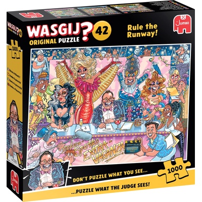Jumbo - Puzzle Wasgij Original 42: Rule the Runway! - 1 000 piese