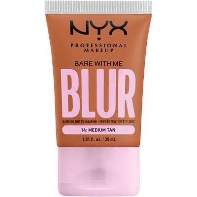 NYX Professional Makeup Bare With Me Blur Tint hydratačný make-up 14 Medium Tan 30 ml