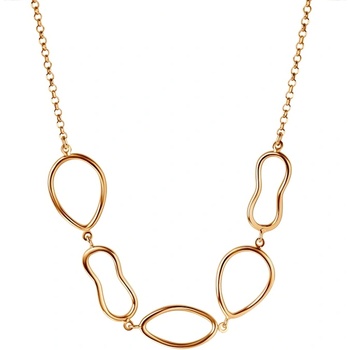 SAVICKI Колие Savicki: позлатено сребро