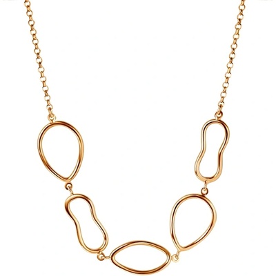 SAVICKI Колие Savicki: позлатено сребро