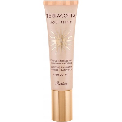 Guerlain Terracotta Joli Teint Beautifying Foundation rozjasňující make-up pro přirozený vzhled SPF20 Naturel Natural 30 ml
