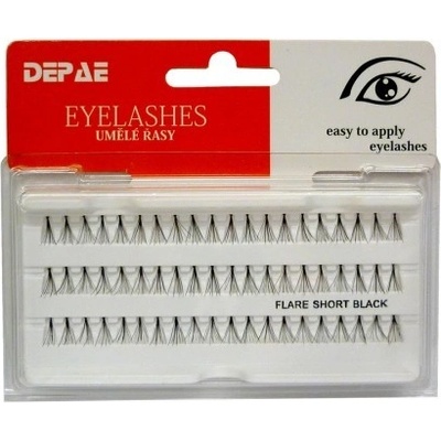 Depae Eyelashes trsy umelé riasy Short 60 ks