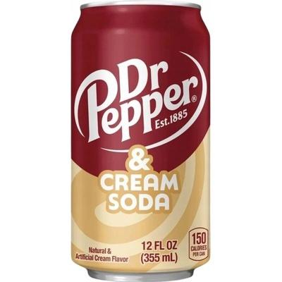 Dr. Pepper Cream Soda USA 355 ml