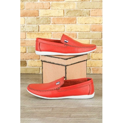 Grand Polo Club Gpc polo Мъжки кожени обувки - Червени 9979114 (265557_Червен)