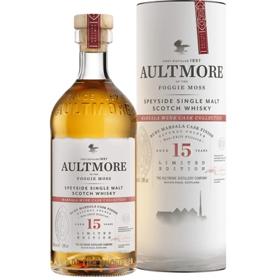 Aultmore Ruby Marsala Cask 15y 46% 0,7 l (tuba)