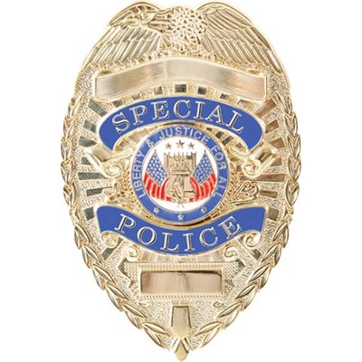 ROTHCO dznak DELUXE SPECIAL POLICE ZLATÝ Barva: ZLATÁ