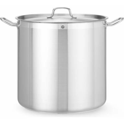 HENDI Vysoký hrniec na dusenie – s pokrievkou Profi Line, 50L, ⌀400x(H)400mm