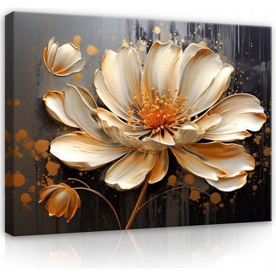 Obraz na plátne Abstraktná ľalia – 3 veľkosti Veľkosť: 120x80 cm
