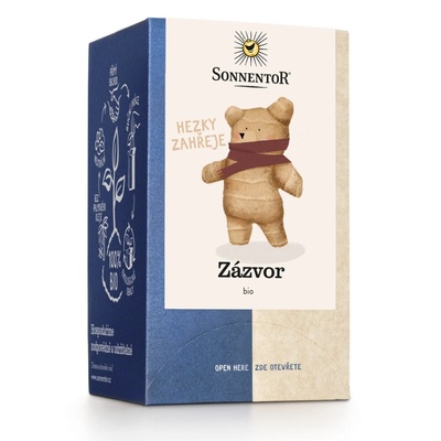 SONNENTOR - Джинджифил, порционен чай, БИО, 18 бр