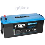 Exide DUAL AGM 12V 240Ah 1200A left+ EP2100