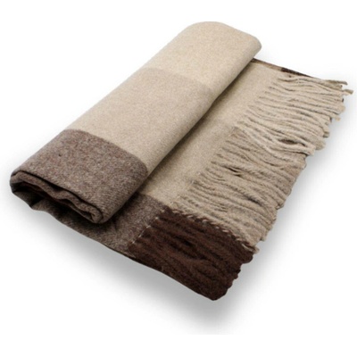 Krumlovanka Maxi kostkovaná Cashmere Sensation P-72653-M hnědá